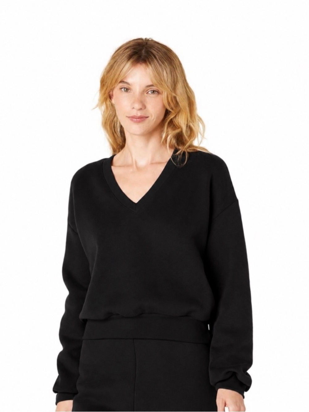 NWT XL Beyond Yoga Put Together Pullover in Black